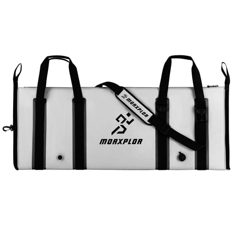 MORXPLOR Insulated Fish Cooler Bag for Fishing 41x17In 50x20In 60x24 30x72In,Insulated Fish Kill Bag with Easy Grip Carry Handles and Carry Pack,Large Leakproof Fish Bag Cooler