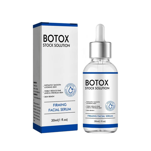 Botox Stock Solution Facial Serum,Botox Stock Anti Aging Serum For Face,Instant Face Tightening Botox,Reduce Fine Lines,Wrinkles, Boost Skin Collagen, Hydrate & Plump Skin?1pcs?