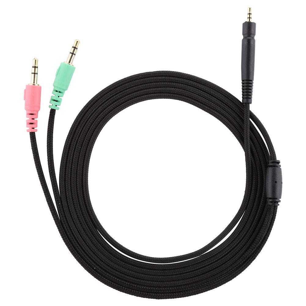 Hilitand Gaming Headphone Cable,3.5mm Plug Wire,for Sennheiser G4ME ONE/for Zero/PC 373D / PC37X GSP 350/500 / 600 and Other Head-Mounted Gaming Earphone(Computer Version)