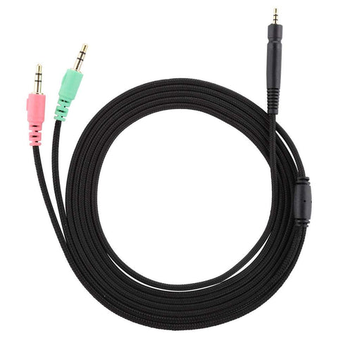 Hilitand Gaming Headphone Cable,3.5mm Plug Wire,for Sennheiser G4ME ONE/for Zero/PC 373D / PC37X GSP 350/500 / 600 and Other Head-Mounted Gaming Earphone(Computer Version)