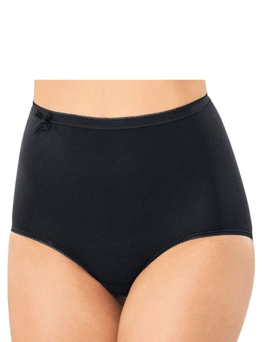 Sloggi Women's Basic+ Maxi Brief 3 Pack, Black, 16