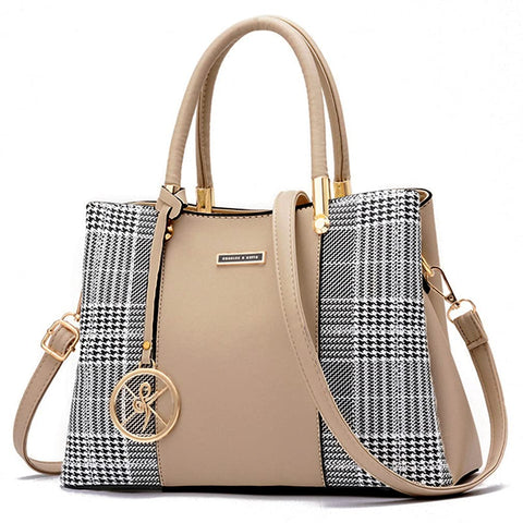 Women Purses and Handbags Top Handle Satchel Shoulder Bags Messenger Tote Bag for Ladies, P-khaki