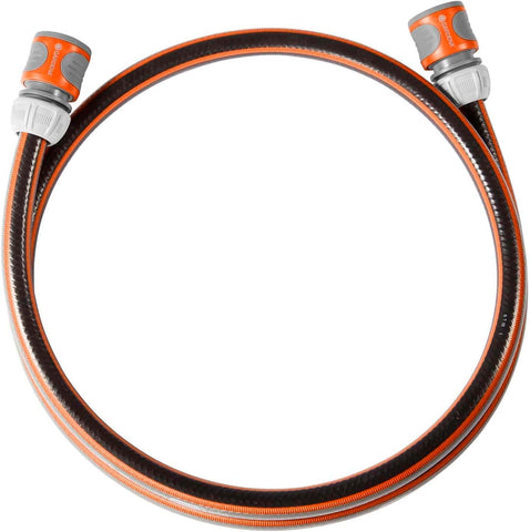 Gardena Connection Set Comfort Flex, 13 mm (1/2 inch), 1.5 m: Hose Adapter for hooking up The Hose Trolley, Hose with Quick couplings and a tap Connector, 25 bar Burst Pressure (18040-20)