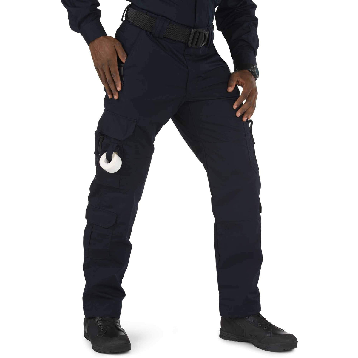 5.11 Tactical Men's Taclite EMS Cargo Pants, Regular Fit, Gusseted Construction, Style 74363, Dark Navy, 34 x 32