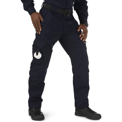 5.11 Tactical Men's Taclite EMS Cargo Pants, Regular Fit, Gusseted Construction, Style 74363, Dark Navy, 34 x 32