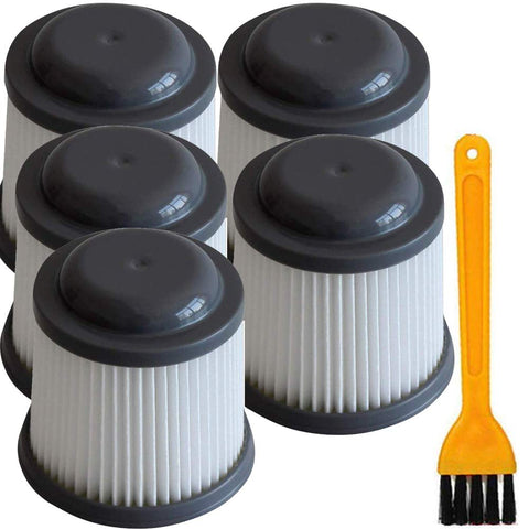 Carkio Washable HEPA Filter Cleaning Brush Compatible with Black ? Decker DustBuster PVF110 PHV1210 PV1020L PD11420L Cleaning Sweeping Robot (5pcs + Brush)