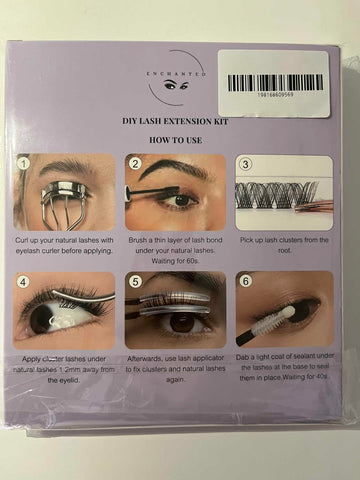 Generic Enchanted Eyes DIY Lashes Extensions Kits