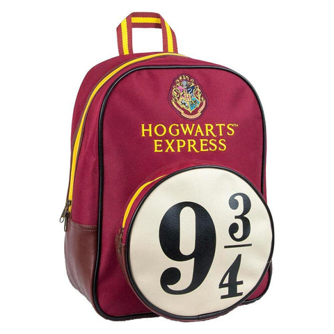 Groovy Uk Backpack, Polyester, Black/Burgundy/White/Yellow, M
