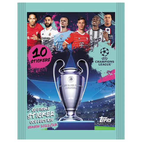 Topps FS0003775 UEFA Champions League 22-23 Display of 50 Envelopes