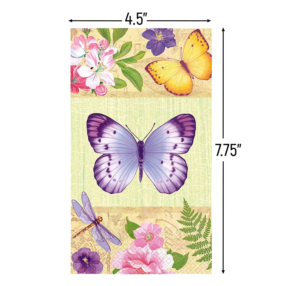 Amscan Damask 2-Ply Paper ECO Guest Towels, 16 Ct. | Party Tableware