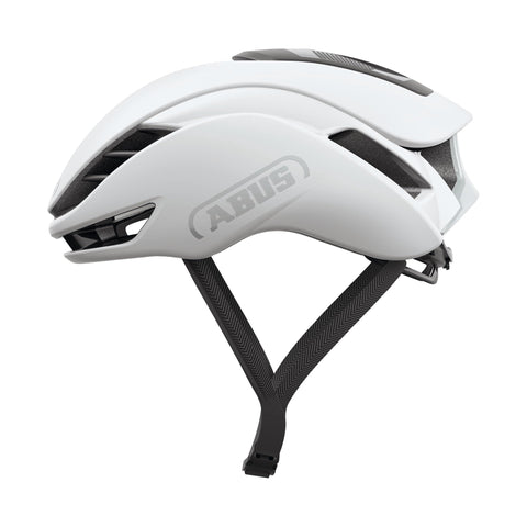 ABUS GameChanger 2.0 Racing Bicycle Helmet - High-performance Aero Road Bike Helmet with Optimised Aerodynamics and Ventilation for Men and Women - Size S, White