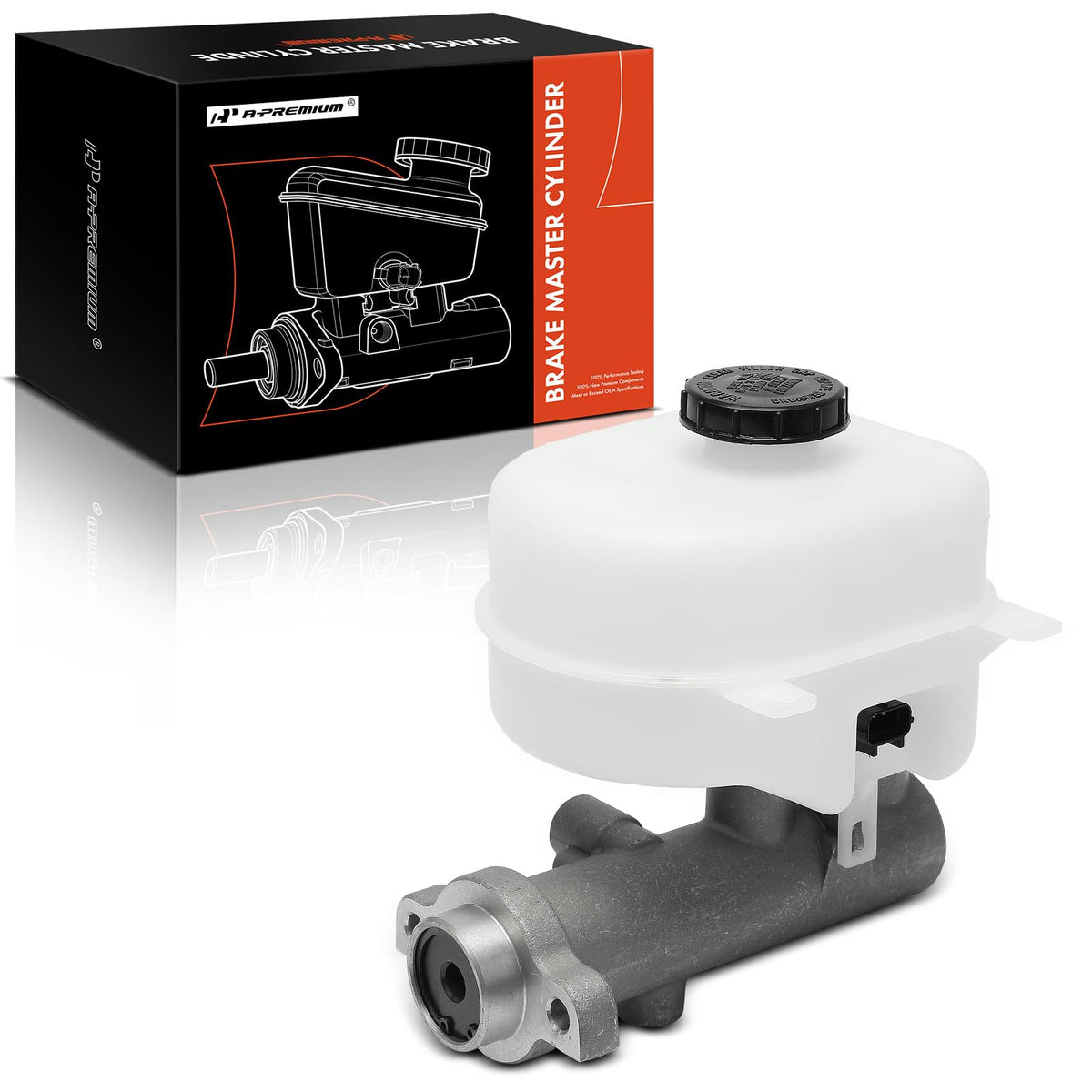 A-Premium Brake Master Cylinder with Reservoir and Sensor Compatible with Ford Vehicles - F-250 Super Duty, F-350 Super Duty, 2013 2014 2015 2016 - Replace# DC3Z2140B