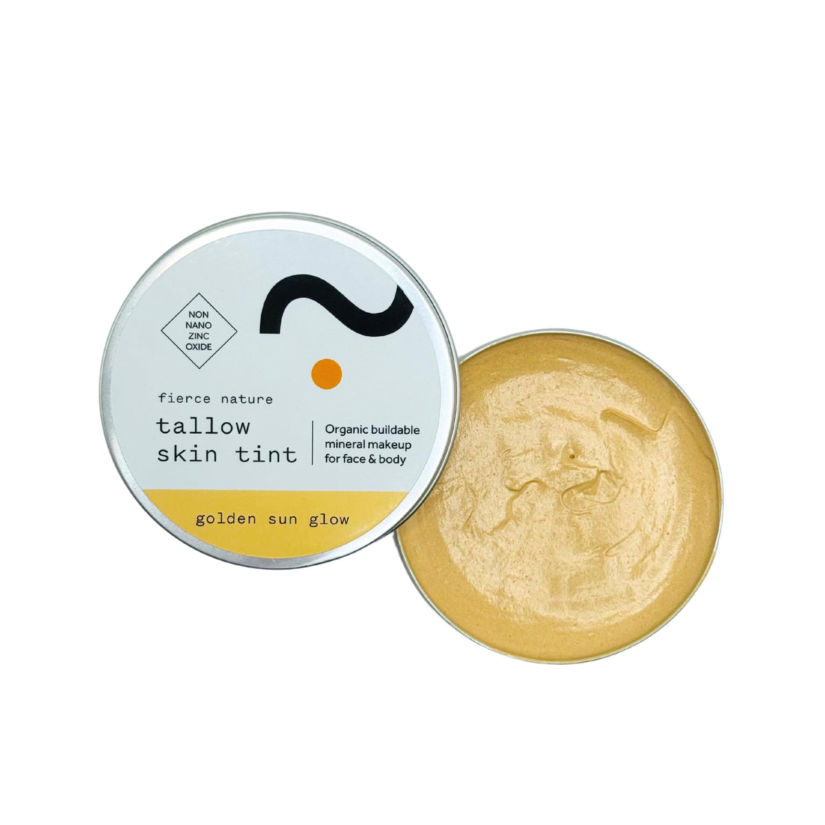 Fierce Nature Tinted Sun Balm Golden Sun Glow Tallow Skin Tint