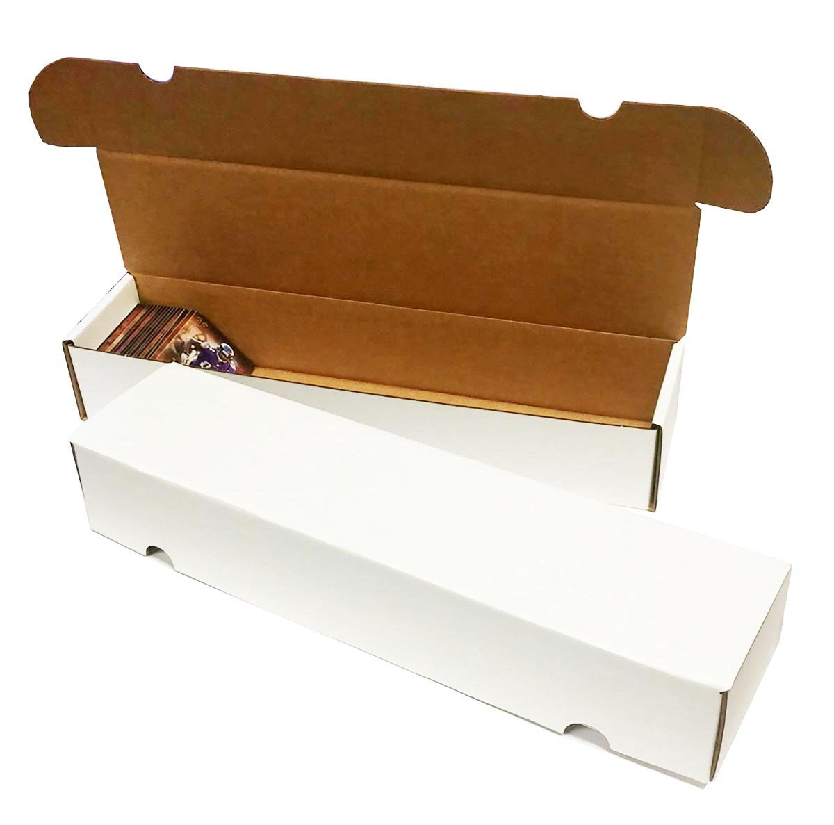 (10) 930 Count Corrugated Cardboard Storage Boxes by Max Pro for Baseball, Football, Basketball, Hockey, Nascar, Sportscards, Gaming & Trading Cards Collecting Supplies