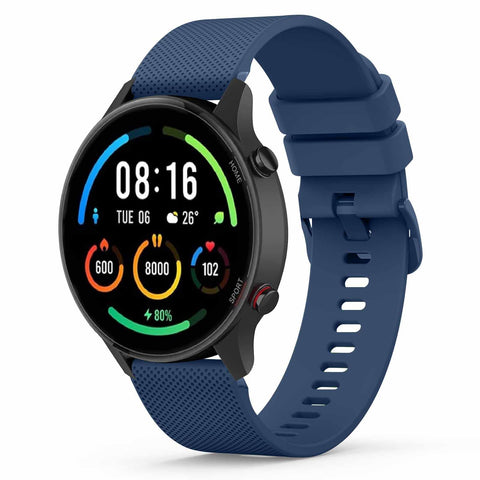 Wanme Strap for Xiaomi Mi Watch 22mm, Cinturini Silicone Morbido Braccialetto di Ricambio per Compatibile for Xiaomi Mi Watch S1 Active