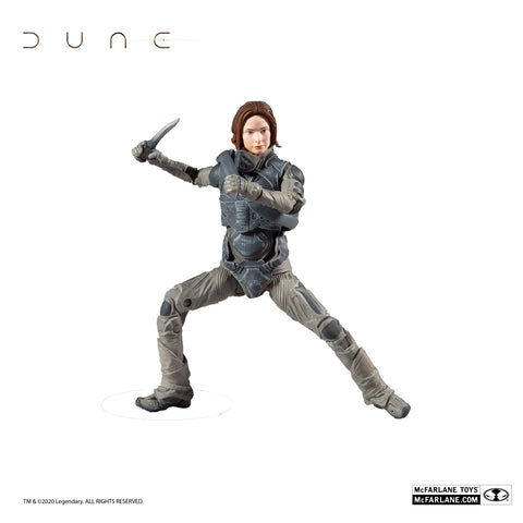 McFarlane Toys Dune Lady Jessica 7-inch Action Figure with Build-A Glossu ÃƒÂ¢Ã¢â€šÂ¬Ã‹Å“BeastÃƒÂ¢Ã¢â€šÂ¬Ã¢â€žÂ¢ Rabban Figure Parts, Multicolor