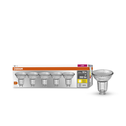 OSRAM Lamps LED Reflector Bulb GU10, Warm White