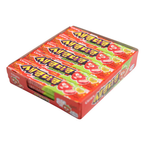 Crown, Saekom Dalkom(Strawberry Flavor), 1 Ounce(Pack of 15)