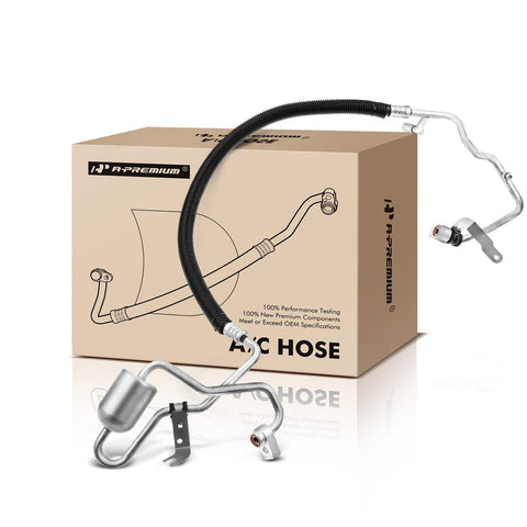 A-Premium A/C Discharge Line Hose Assembly Compatible with Ford Fusion 2013 2014 2015 2016 L4 2.5L, Compressor to Condenser