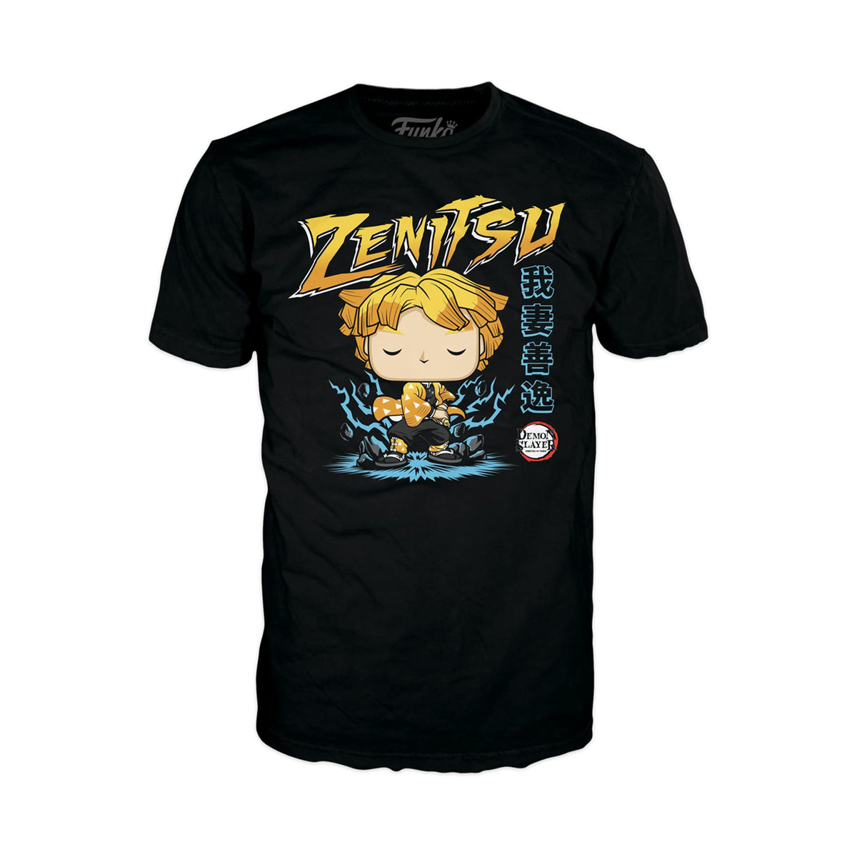 Funko Pop! Boxed Tee: Demon Slayer - Zenitsu - 3XL