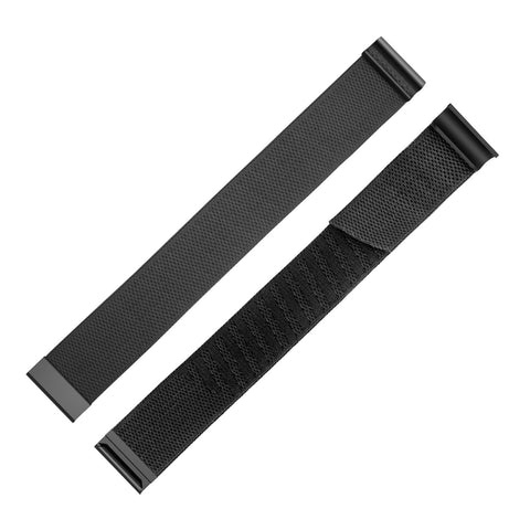 BandSmith Ultra-Soft Knit Nylon Strap for WHOOP 4.0 - Replacement Wristband for Comfort, Durability, and Performance (Black)