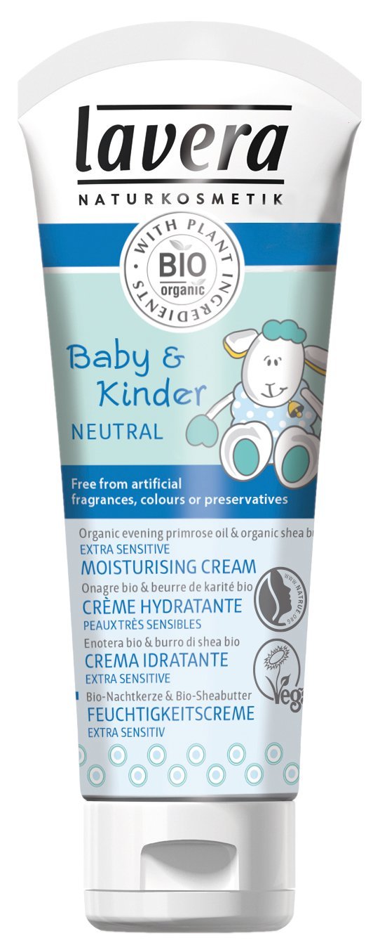 lavera Extra Sensitive Moisturising Cream, Organic Primrose Oil/Shea Butter