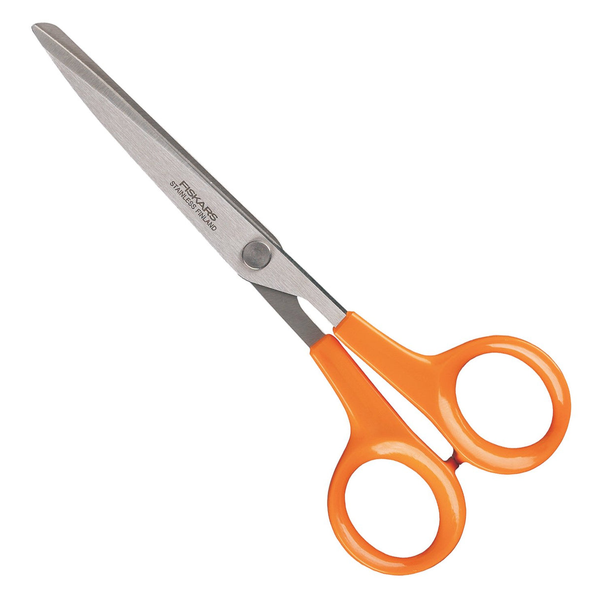 Fiskars Paper, Total Length: 17 cm Scissors, one size, Orange