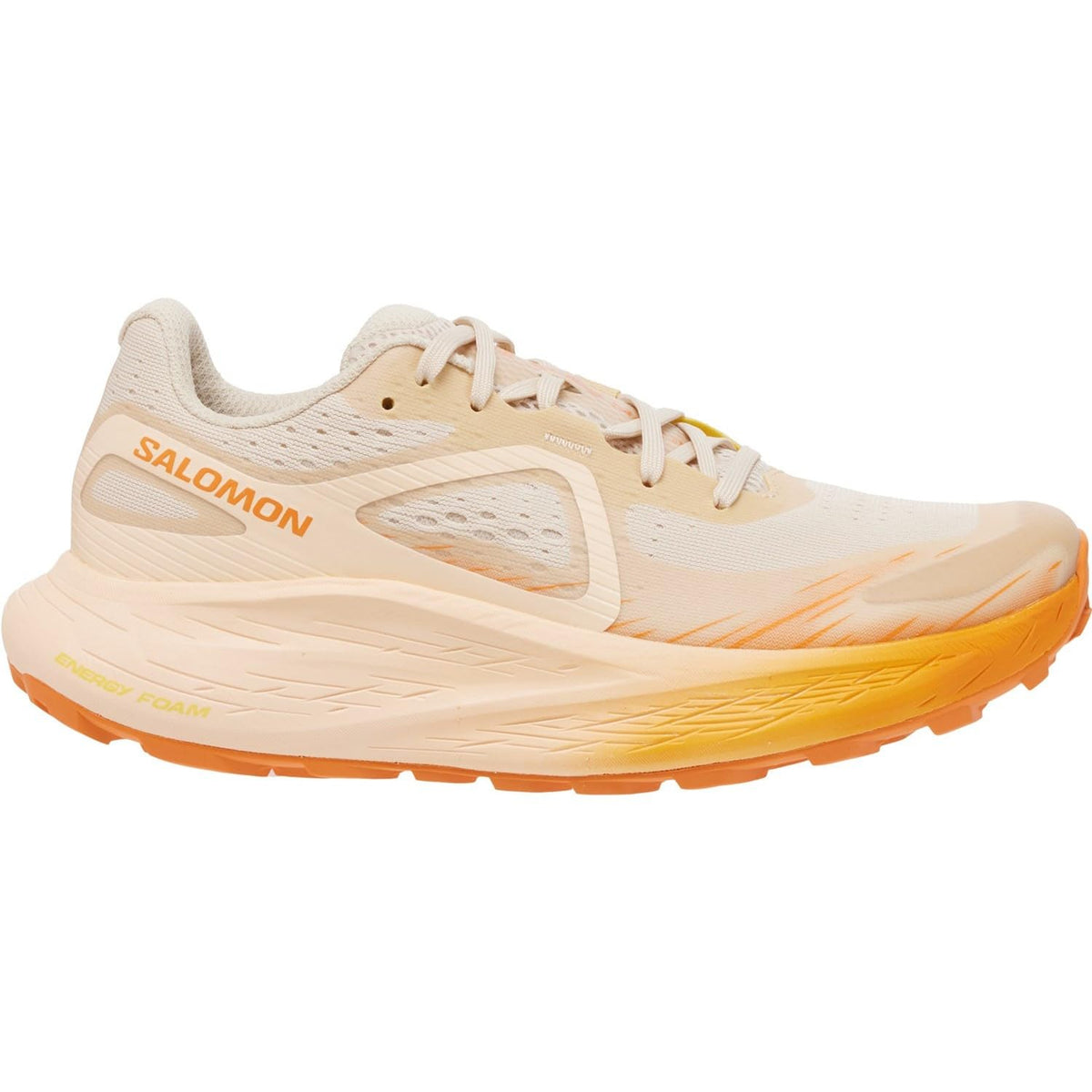 Salomon Glide Max TR Trail Running Shoe Womens Yellow 8