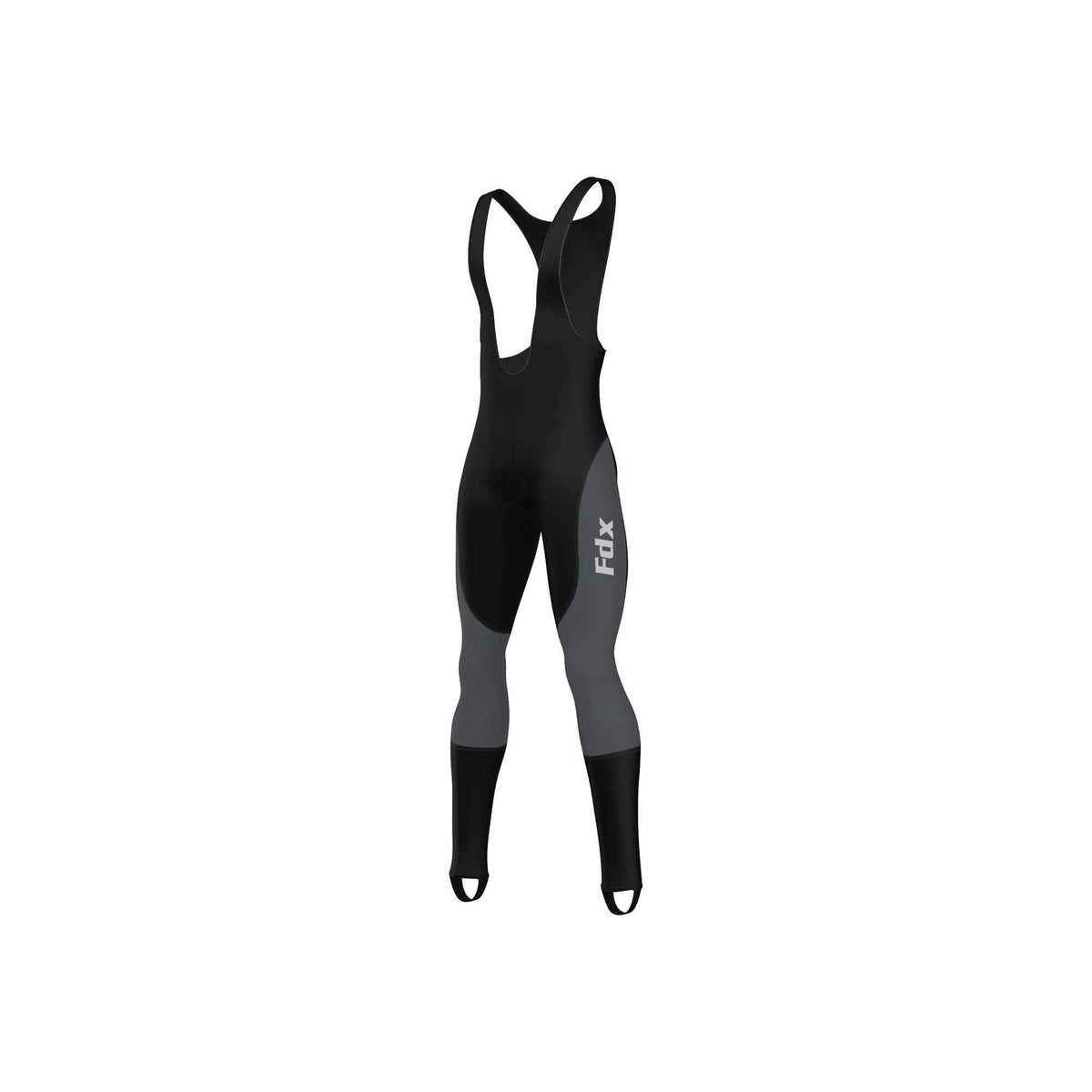 FDX MenÃƒÆ’Ã‚Â¢ÃƒÂ¢Ã¢â‚¬Å¡Ã‚Â¬ÃƒÂ¢Ã¢â‚¬Å¾Ã‚Â¢s Cycling Bib Tights - Italian Roubaix Fabric, Quick Dry, Padded, Breathable Thermal Bike Bib Pants - Cyclox Winter Bicycle Riding Trouser, Cold Wear Biking Leggings(Grey-M)