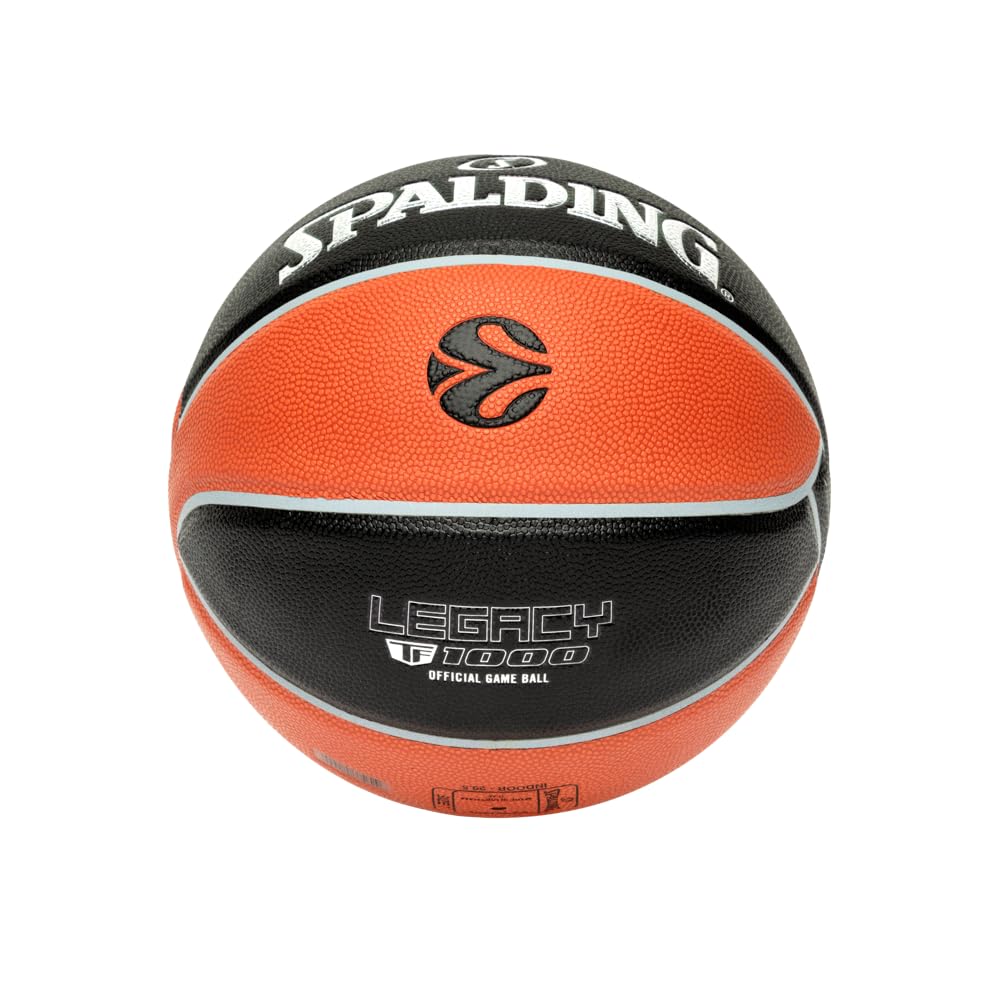 Spalding 77100Z Basketballs Black/Orange 7