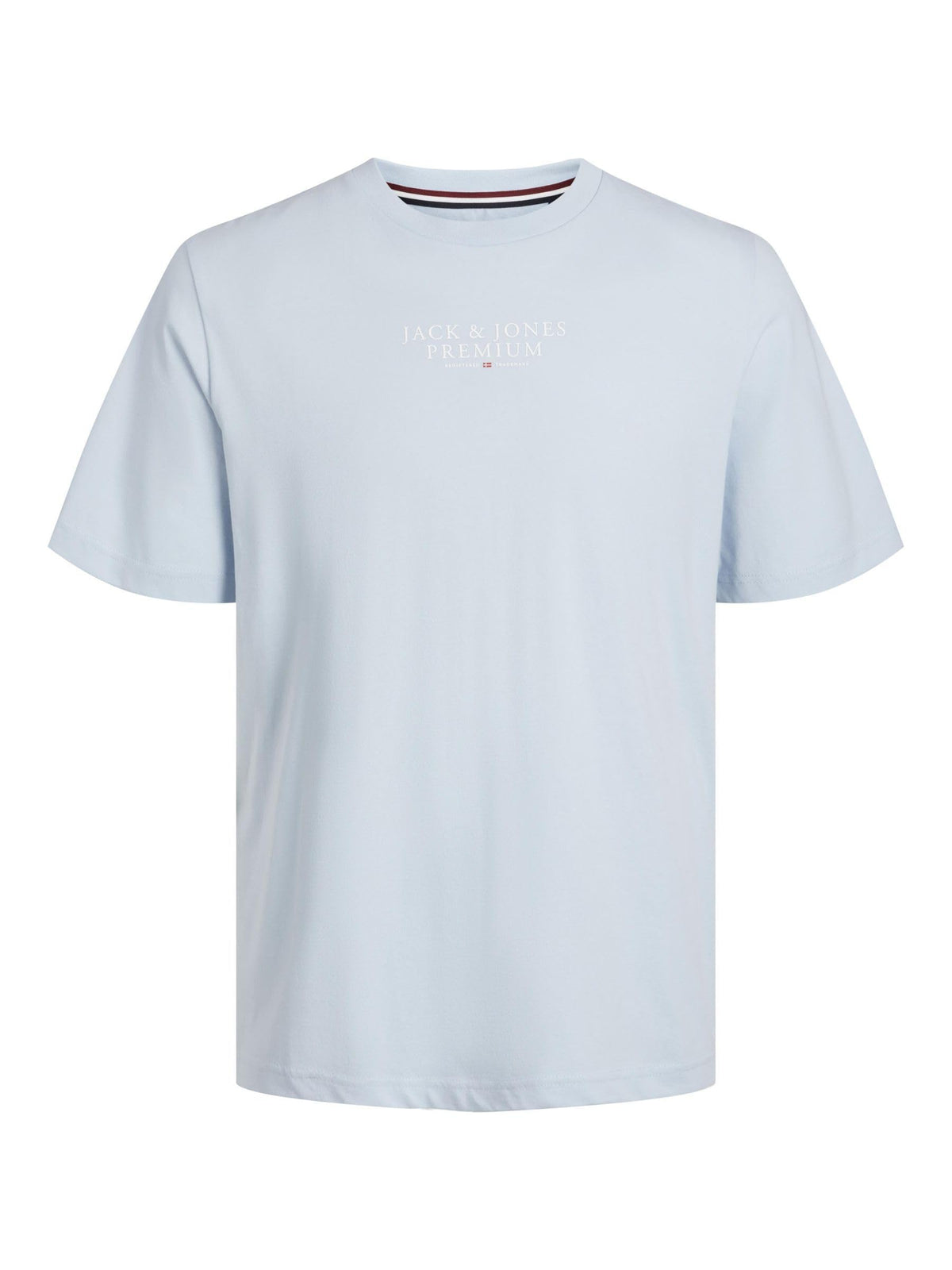 JACK & JONES Men's Jprbluarchie SS Tee Crew Neck Noos T-Shirt, Skyway, S