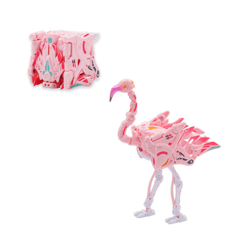 52TOYS BEASTBOX BB-53 Floyd Deformation Toys Action Figure, Converting Toys in Mecha and Cube, Perfect Birthday Party Gift for Teens and Adults