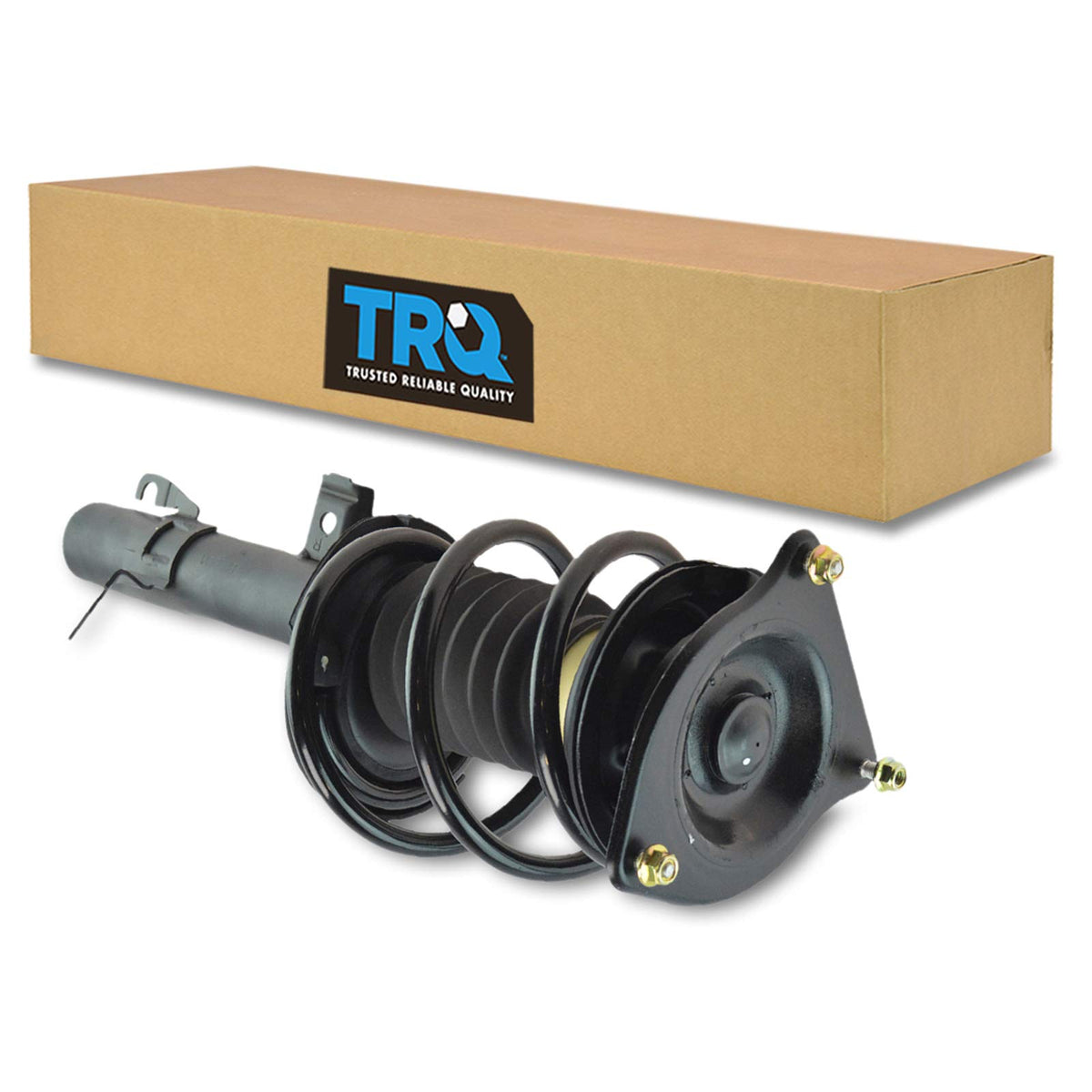 TRQ Front Right Complete Strut & Coil Spring Assembly Passenger Side Compatible with 2002-2006 Mini Cooper