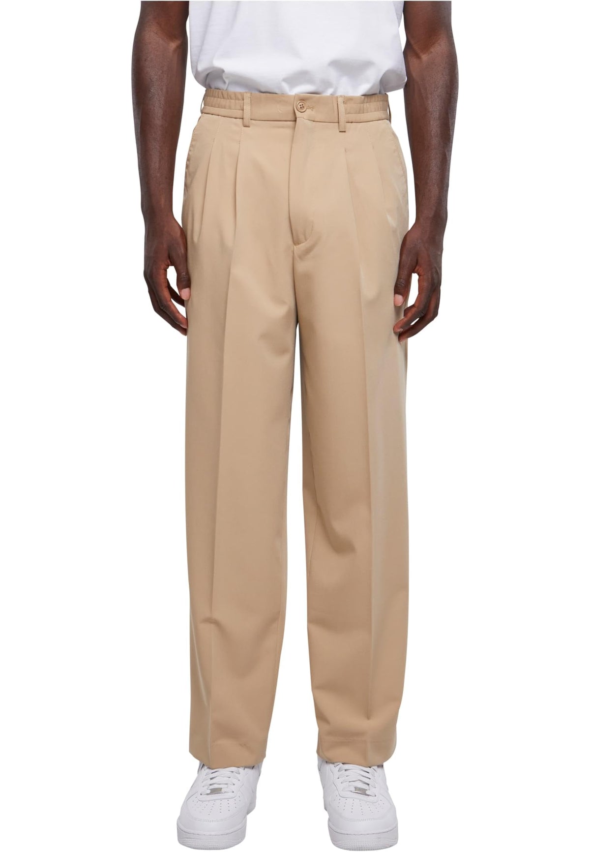Urban Classics Men's Wide Fit Pants, Warmsand, W42