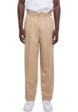 Urban Classics Men's Wide Fit Pants, Warmsand, W42