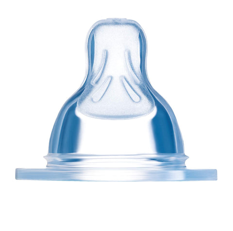 MAM - Set of 2 Size 2 Anti Colic Baby Bottle Teats,4+ months