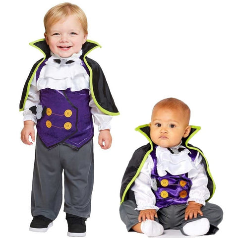 amscan PDBV18 Boys Dinky Dracula Vampire Halloween Fancy Dress Costume Age 18-24 months