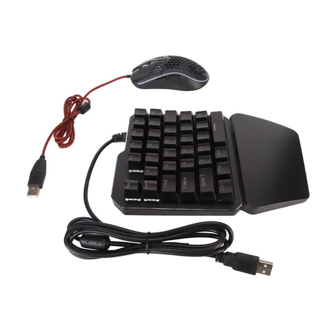 Keyboard Mouse Converter, Plug and Play Convenience Keyboard Converter Set ABS Portable for Game Console