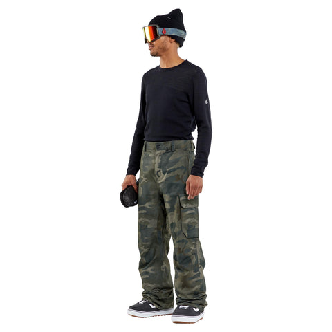 Volcom Men's V.Co Hunter Pant Cloudwash Camo Large