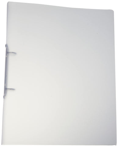 Kangaro Ring Binder A4 2 Rings O Mechanism Capacity 25 mm Polypropylene Material Transparent Colour