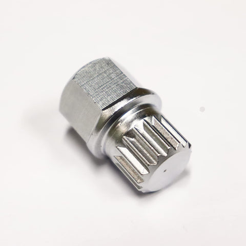 Chrome Steel ABC 0-9 Wheel Lock Key for VW?Locking Lug nut Removal Tools- Anti Theft Volkswagen Wheel Lock Key for Cars Wheel Tire Nut Screw Removal (ABC-5)