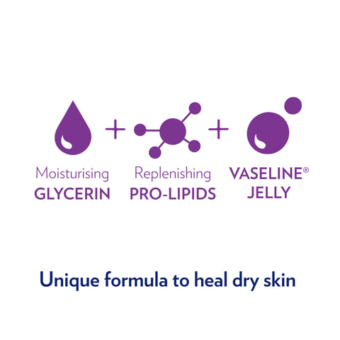 Vaseline Expert Care Dry Skin Healing Balm Body Cream 250 ml