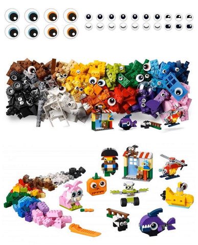 LEGO Classic Bricks and Eyes Building Blocks for Kids (451 Pcs) 11003
