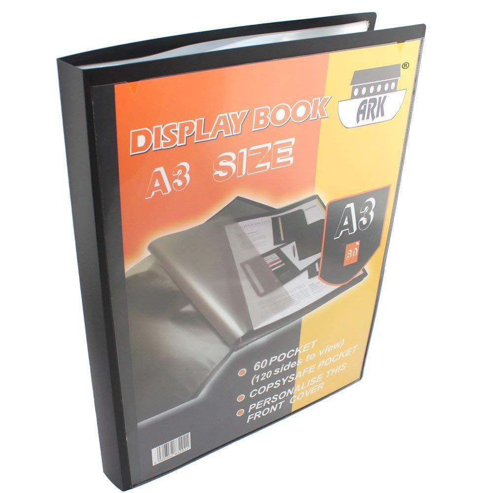 ARK A3 Display Book (Presentation) (60 Pockets)