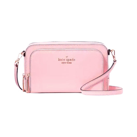 Kate Spade Staci Dual Zip Around Crossbody (Peony blossom)