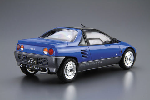 Aoshima 1/24 The Model Car No.38 Mazda PG6SA AZ-1 '92 Plastic Kit(Japan Import)
