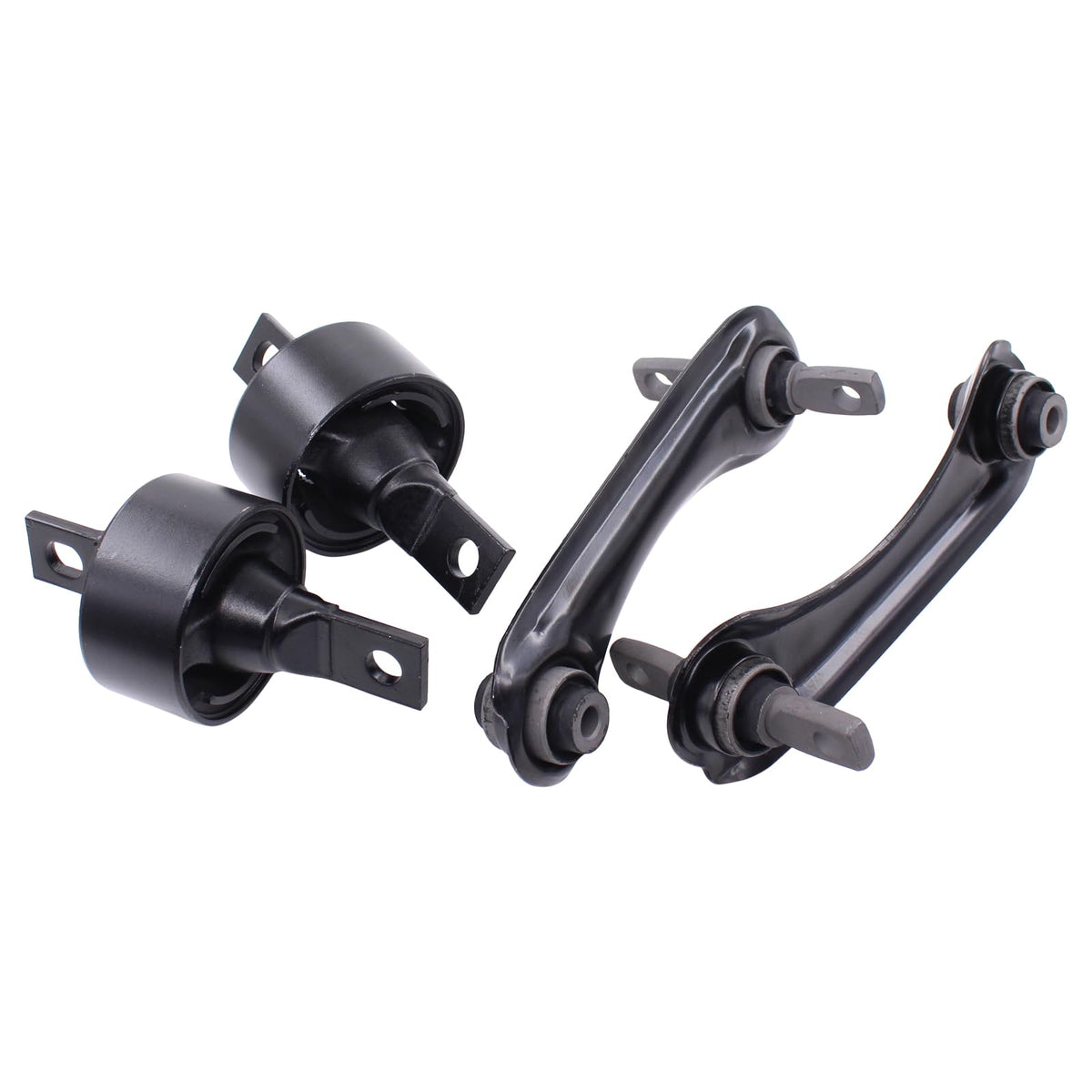 MOTOKU Rear Left and Right Trailing Arm Bushing Upper and Lower Control Arm Bushings Assembly Set for Honda CRX 1988-1991 Civic del Sol 1993-1997 Civic 1988-2000