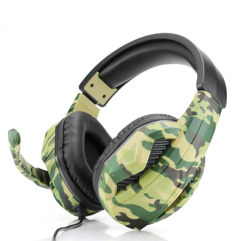 Generic Gaming Headset with Microphone 3.5mm: Compatible with PC, PS4, PS5, Switch, Xbox One, and Xbox Series X|S. with Noise Cancelling Over-Ear Stereo Bass Surround Sound Gaming Headphone, NH-17