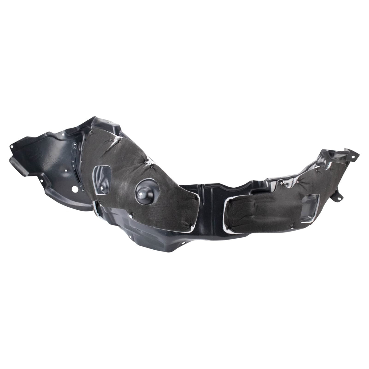 TRQ Front Left Inner Fender Liner Black Drivers Side Compatible with 2009-2010 Lexus IS250 IS350 LX1248115