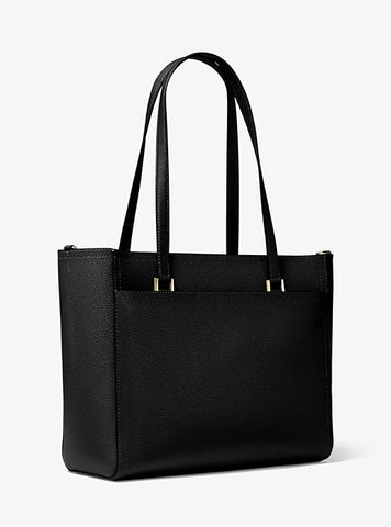 Michael Kors MICHAEL Michael Kors Maisie Large Pebbled Leather 3-IN-1 Tote Bag bundled Purse Hook
